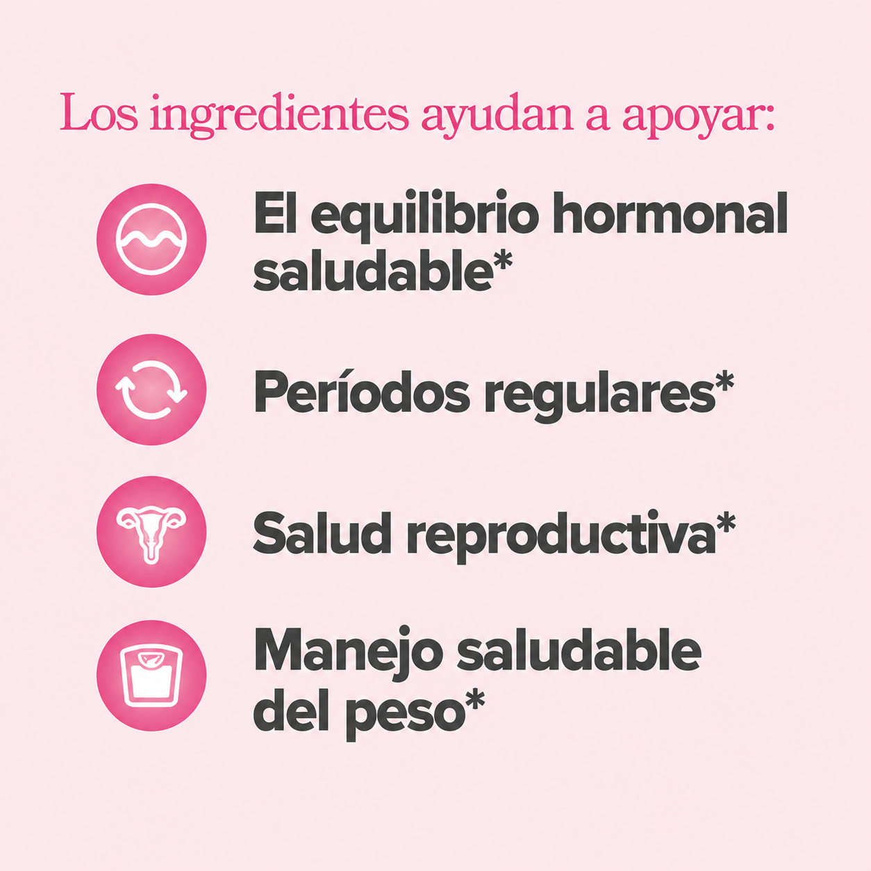 Cápsulas FLO™ para el Soporte Ovárico