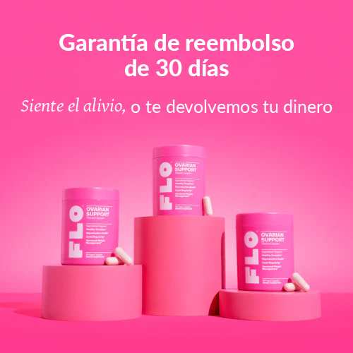 Cápsulas FLO™ para el Soporte Ovárico